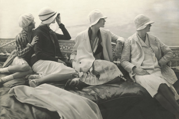 Эдвард Штайхен. На яхте Джорджа Бейера. 1928