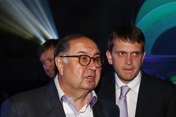 Алишер Усманов и Иван Таврин