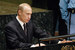 Однако в 2003 г. российский лидер уклонился от обсуждения российской позиции по иракскому урегулированию и роли ООН в этом процессе, не заняв позиции ни США, ни Франции