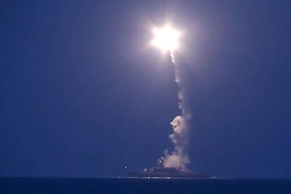 Сегодня Каспийская флотилия ВМФ России запустила 26 крылатых ракет по целям в Сирии
