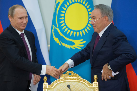 Президенты России и Казахстана Владимир Путин и Нурсултан Назарбаев наконец дали компаниям своих стран возможность разрабатывать приграничное месторождение