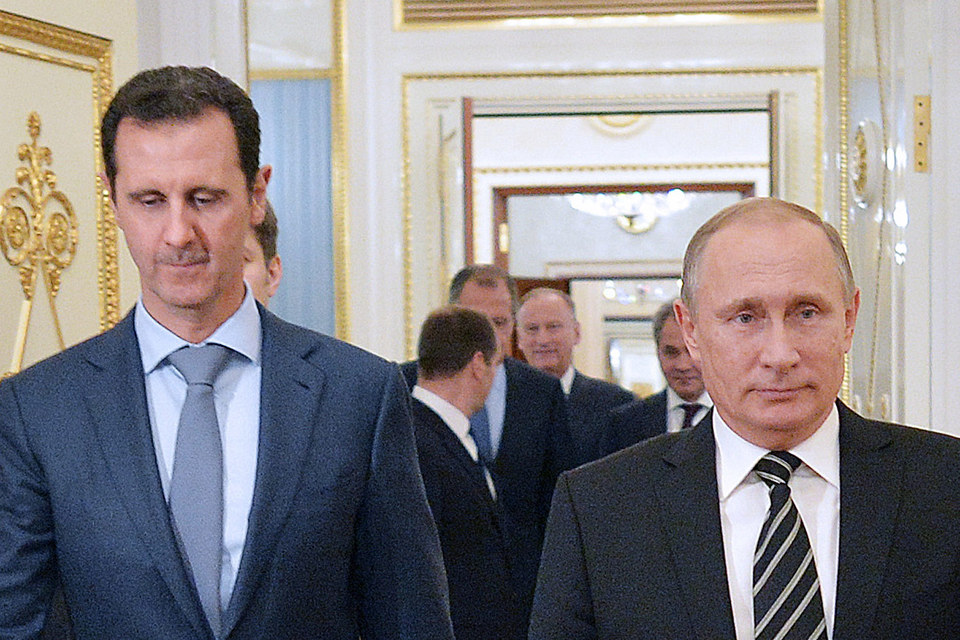 Владимир Путин и Башар Асад встретились незаметно
