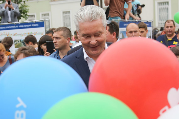 Свое выступление Собянин построил на противопоставлении того состояния, в котором он принял город, достигнутому сейчас