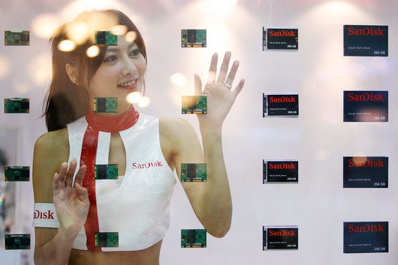 Для SanDisk бурный рост спроса на мобильные устройства был благоприятен