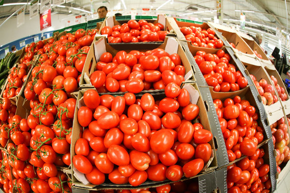 В рублевом выражении импорт продуктов не снизился и даже немного вырос