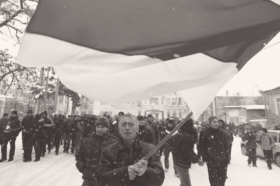 В декабре 2011 г. среди осетин произошел раскол на тех, кто требовал уважения, и тех, кто хотел стабильности