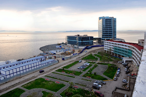 "Hyatt Vladivostok" на мысе Бурный