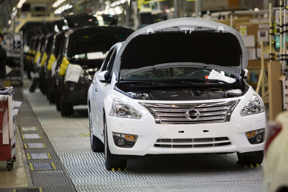 Nissan останавливает производство седана Teana на заводе в Санкт-Петербурге