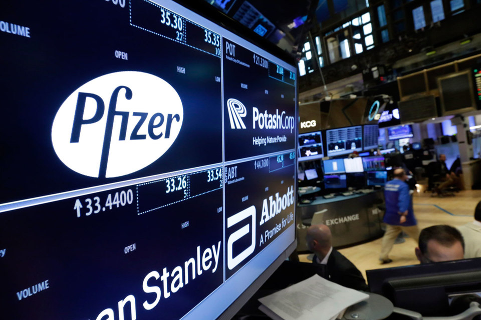 Благодаря Allergan рост выручки Pfizer может ускориться