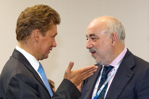 Алексей Миллер и Виктор Вексельберг
