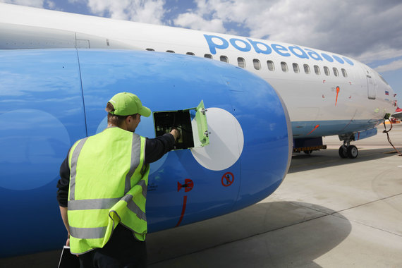 Только на Boeing 737, в частности, летает лоукостер "Аэрофлота" "Победа"