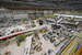 Основным конкурентом нового регионального самолета станет канадский Bombardier, второй на рынке после бразильского Embraer. Конкурент MRJ в России — Sukhoi Superjet, который уже несколько лет летает на регулярных рейсах.
На фото сборочный цех MRJ в Тоёяма