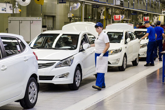 За январь – октябрь Hyundai выпустила 186 800 автомобилей