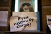 Плакат возле посольства Турции в Москве