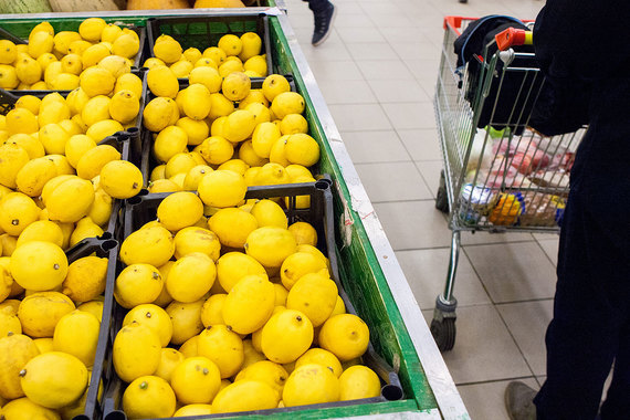 38% всех импортных лимонов – из Турции