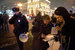 В ходе акции протестующие собирали подписи под документом с требованиями к властям города
