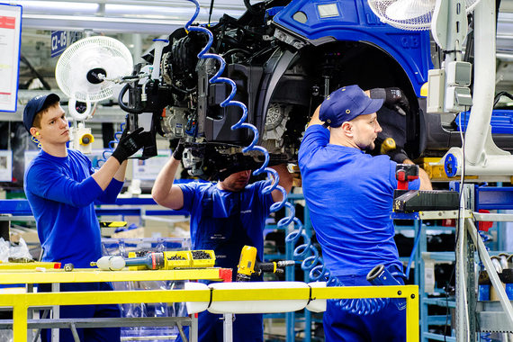 Завод Hyundai загружен почти полностью
