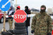 12 февраля погранслужба Украины подтвердила, что в западных областях Украины - Закарпатской и Волынской - местные активисты блокируют российские грузовики на пути в Европу