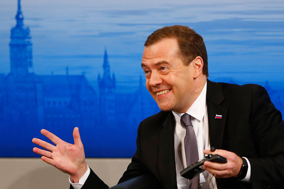 Премьер-министр Дмитрий Медведев на Мюнхенской конференции