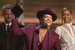 Британский музыкант Марк Ронсон и американец Бруно Марс (на фото) завоевали Grammy в главной номинации “Запись года” за их совместную композицию “Uptown Funk”