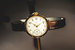 Первые женские наручные часы Omega, созданные в 1906 г., - это одна из самых ранних моделей наручных часов, производимых компанией. Они сделаны на основе часов-кулона Lépine из 18-каратного розового золота, именно поэтому отметка «12» находится в позиции «3 часа».