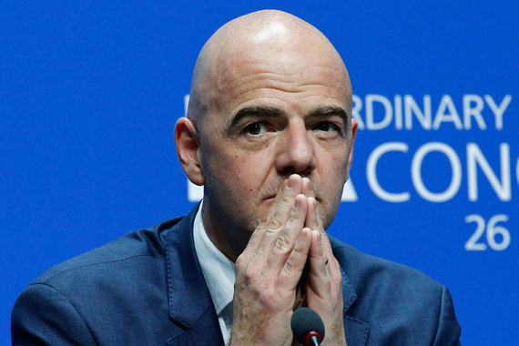 Джанни Инфантино избран президентом FIFA на четыре года