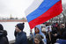 Акции памяти проходят и в других городах. На фото: митинг в Санкт-Петербурге