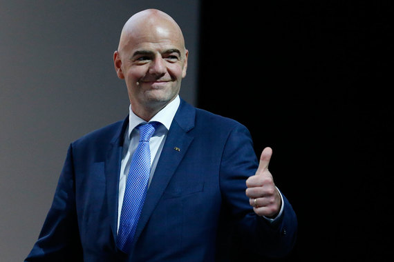 Президент FIFA Джанни Инфантино