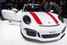 Porsche 911 R — облегченный спортивный вариант основной модели производителя, построенный по классическим канонам: атмосферный 4 л оппозитный двигатель мощностью 500 л. с., шестиступенчатая механическая коробка передач. 911 R (R означает racing) на 50 кг легче, чем 911 GT3 RS, в том числе за счет переднего капота и крыльев из карбона, крыши из магния. Выпуск будет ограничен 991 экземпляром