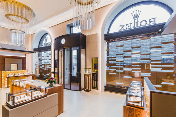 Первый российский монобрендовый бутик Rolex заработал в отеле «Метрополь»