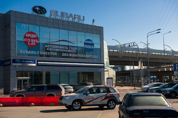 Дилерские центры Subaru сложно переделать под другие бренды