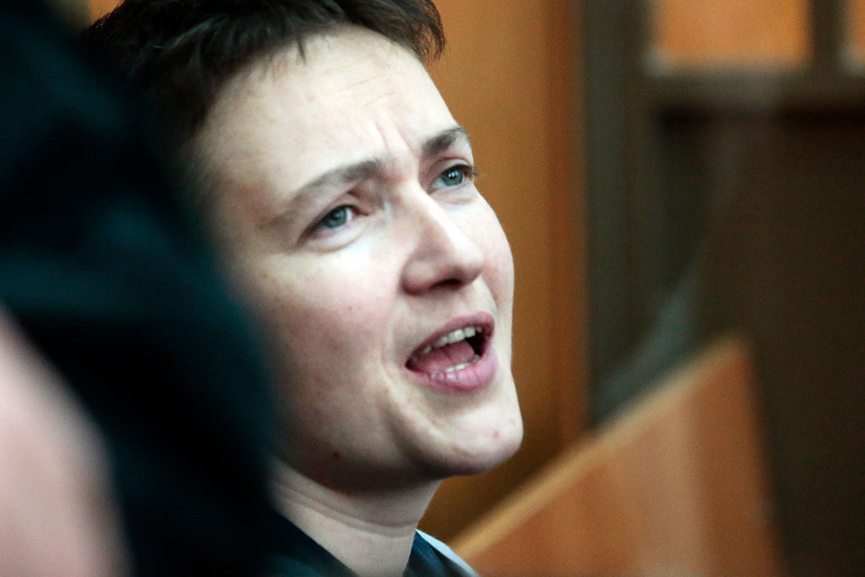 Надежда Савченко приговорена к 22 годам лишения свободы