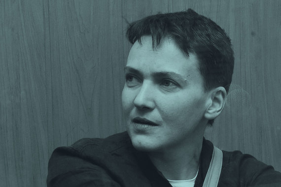Надежда Савченко в суде