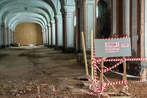 Реконструкция здания так и не началась