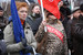На акции протеста также присутствовали заемщики валютной ипотеки
