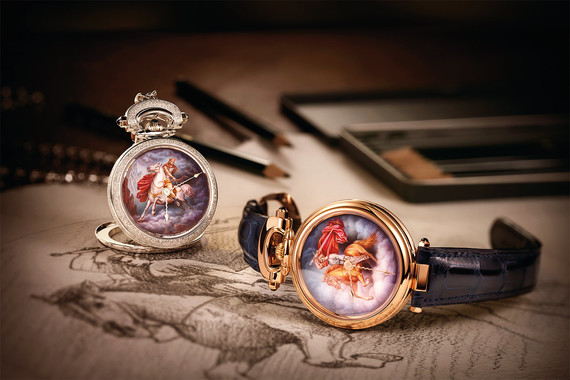 Для часов Bovet 1822 Ильгиз Фазулзянов создал циферблаты в сложнейших эмальерных техниках
