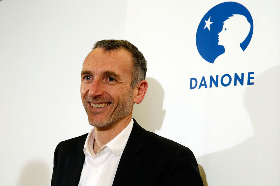 Генеральный директор Danone SA Эммануэль Фабер