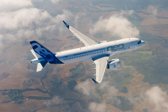S7 первой в России получит самолеты семейства Airbus 320 neo (на фото), которые расходуют на 15% меньше топлива