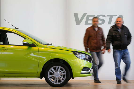 Lada Vesta понравилась российским автолюбителям больше, чем Granta