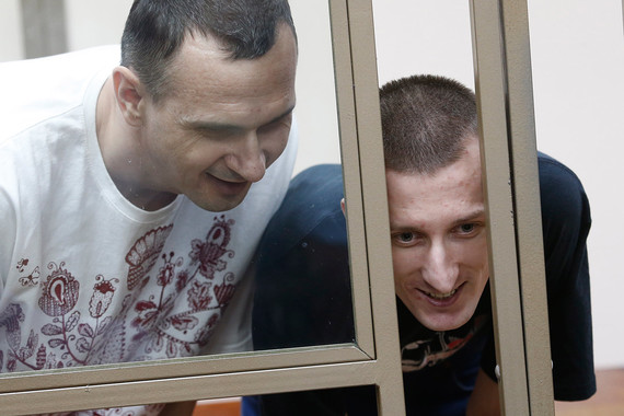 Олег Сенцов и Александр Кольченко