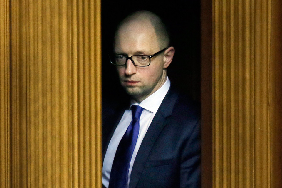 Украинский премьер Арсений Яценюк подал в отставку