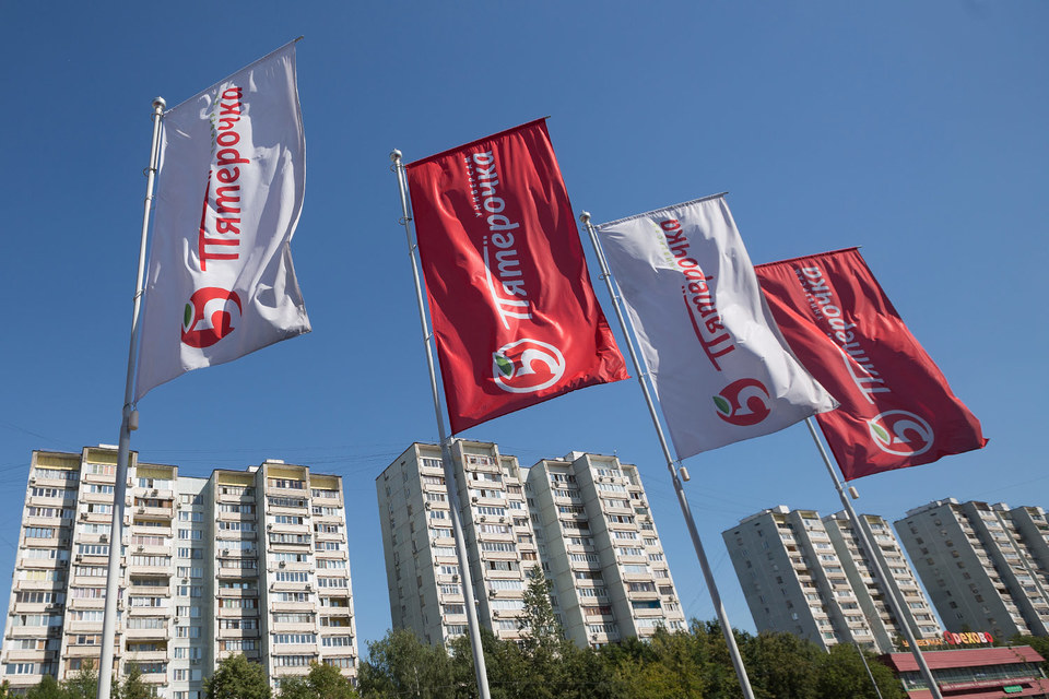 Выручка сети «Пятерочка» выросла за январь-март 2016 г. на 32,3%