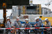Застройщик — Novarka — СП французских строительных компаний Vinci Construction и Boyugues Travaux. Над сооружением саркофага трудятся 2000 рабочих с Украины. Они работают посменно и чередуют 15 полных дней на площадке с 15 днями отпуска. 60 человек занимаются вопросами радиационной безопасности. Окончание работ запланировано на конец 2016 г. Высота нового укрытия - 110 м, длина - 257 м, ширина - 164 м