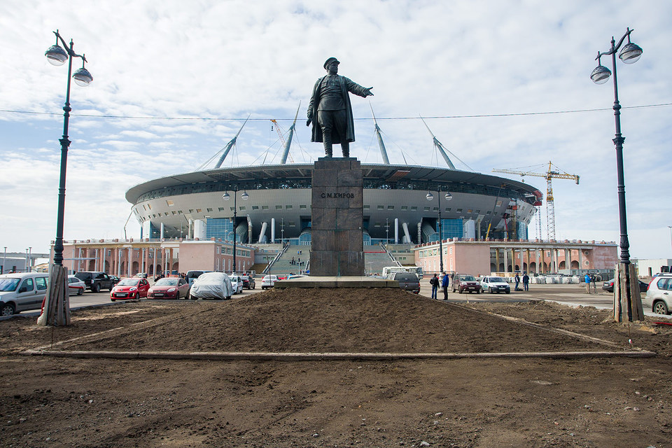 Cтадион «Зенит-арена» на Крестовском острове