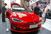 Сама же Tesla привела к автосалону в Пекине внешний вид Model S в соответствие с представленной недавно новинкой для массового рынка Model 3