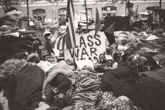 Классика ненасильственного протеста – акции Occupy не имеют ни лидера, ни изобретателя