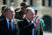 Президент России Владимир Путин и президент Казахстана Нурсултан Назарбаев на военном параде в Москве