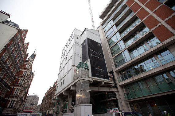 В Лондоне отель и апартаменты под брендом Bulgari открылись в 2012 г.
