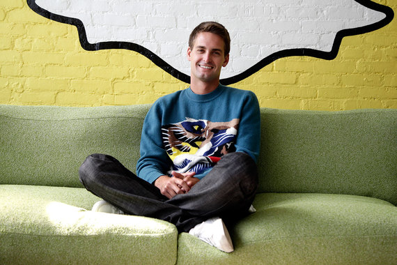 Сооснователь IT-стартапа Snapchat Эван Шпигель