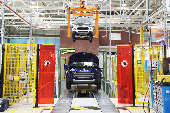 До конца года планируется поставить из России в Белоруссию более 500 машин Ford